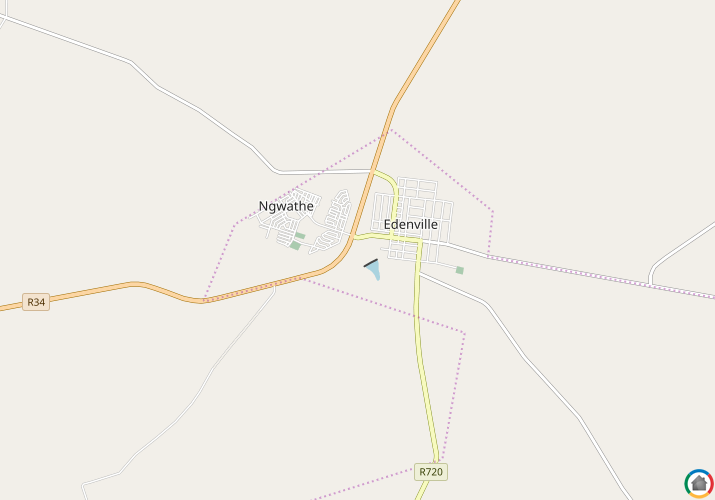 Map location of Edenville
